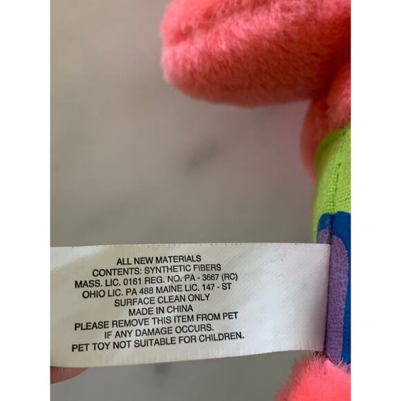 2004 9” Patrick Plush from “Sponge Bob Square Pants” Nanco - Picture 6 of 7